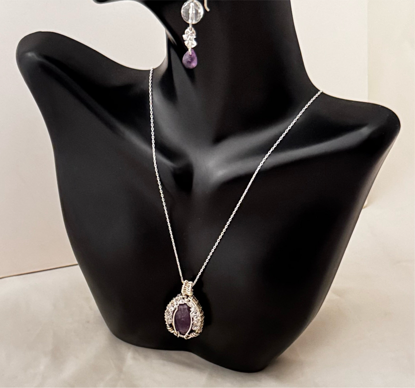 Celestial Harmony-Amethyst jewelry set