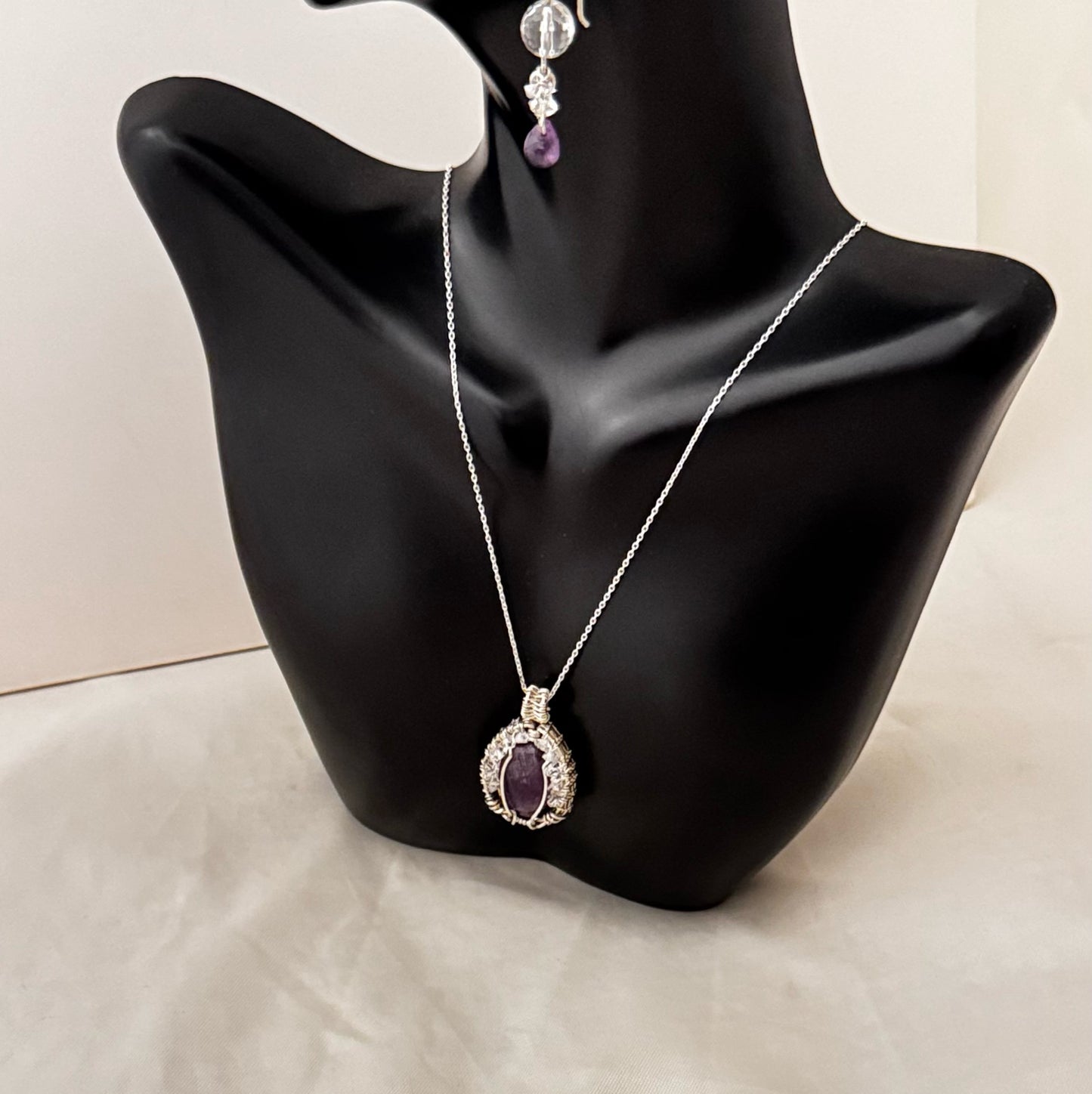 Celestial Harmony-Amethyst jewelry set