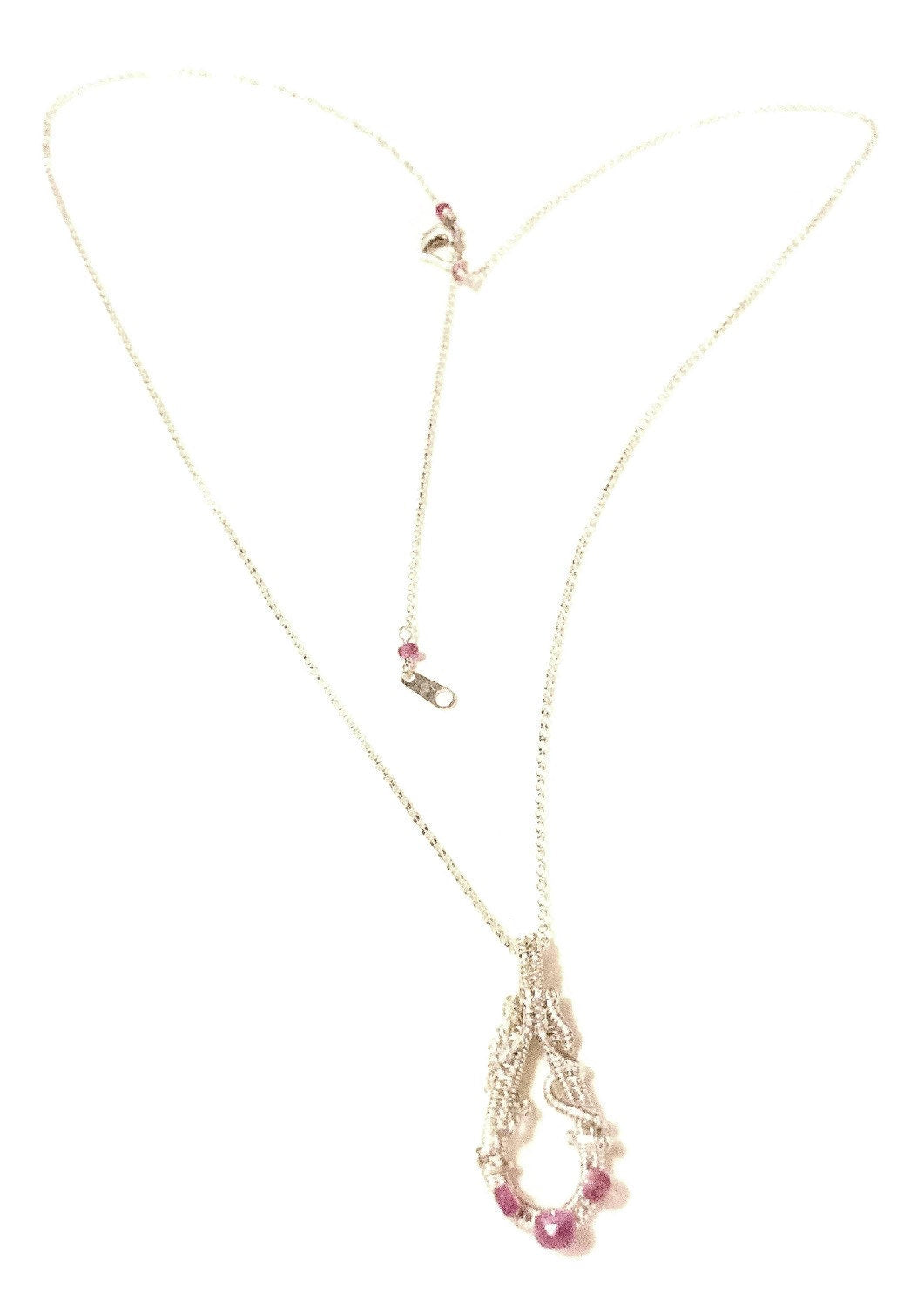 Silver Ruby chain