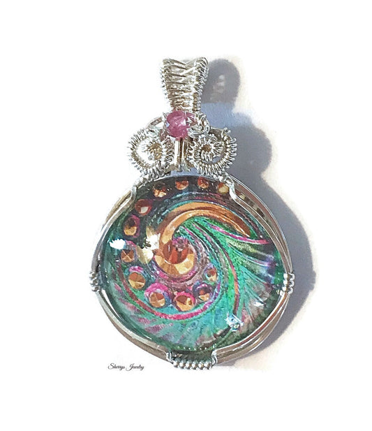Silver Fantasy pendant