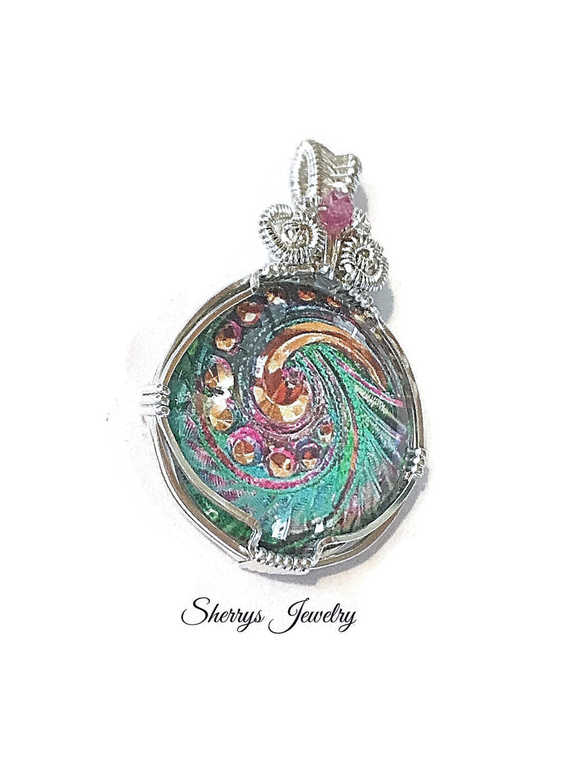 Silver Fantasy pendant